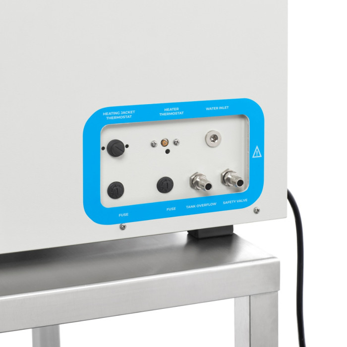 Autoclave de sobremesa 50 L con secado borosilicato AISI-316L semiautomatic