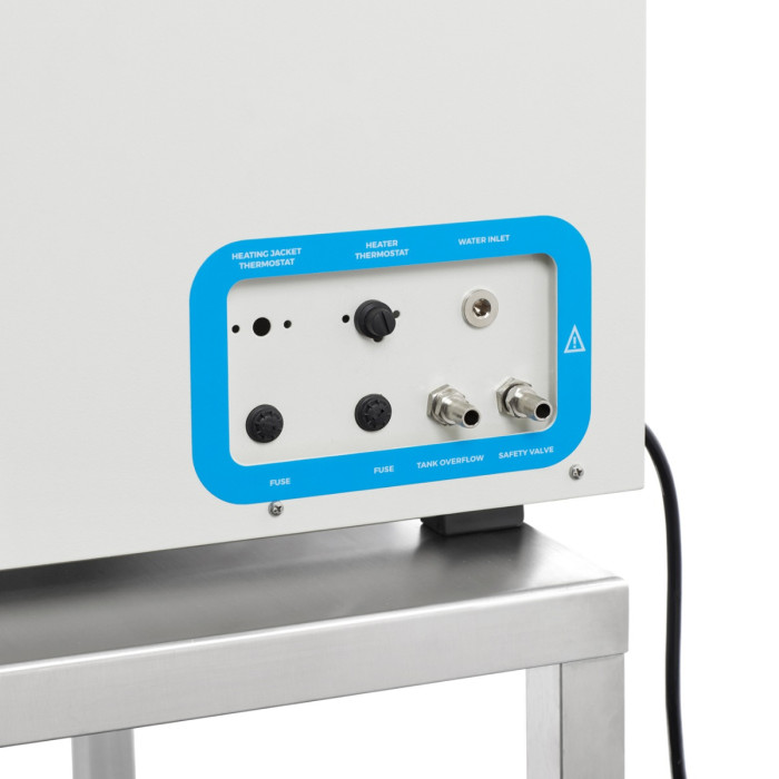 Autoclave de sobremesa 50 L semiautomático sin secado borosilicato acero inoxidable AISI-316L