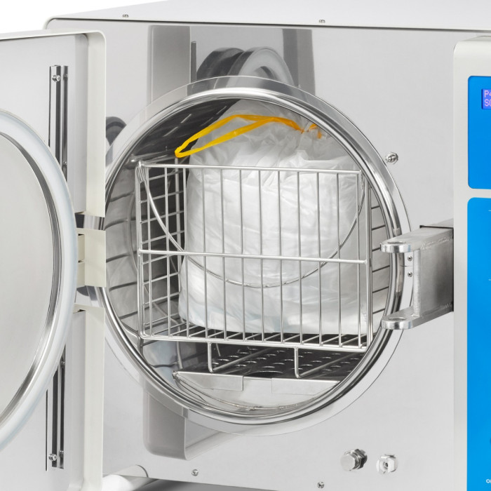 Autoclave de sobremesa 50 L semiautomático sin secado borosilicato acero inoxidable AISI-316L