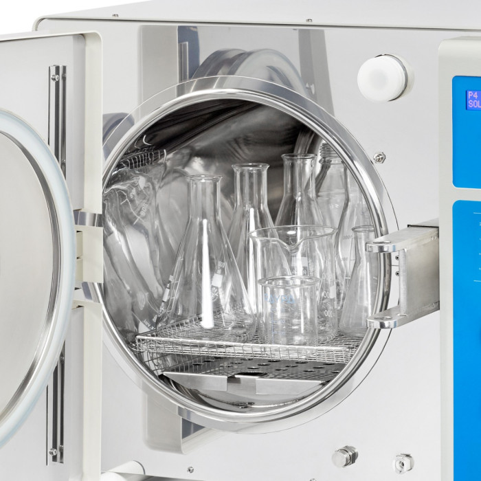 Autoclave de sobremesa 75 L con secado automático borosilicato AISI-316L