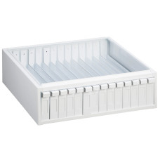 Archivador modular para laboratorio histología portaobjetos casetes metal esmaltado