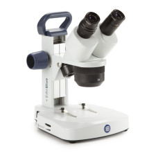 Estereoscopio Binocular EduBlue Euromex triple zoom 10x/20x/30x iluminación LED