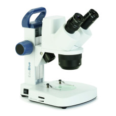 Estereoscopio Digital Binocular 5.1 MP EduBlue con cámara CMOS USB-2 y software de análisis