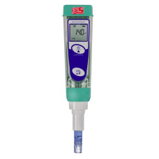 Tester pH de bolsillo PH5, con protección IP67, resolución 0.01 pH. Completo en caja de cartón, disoluciones pH 7 y pH 4, cinta de transporte, 4 baterias AAA y papel.