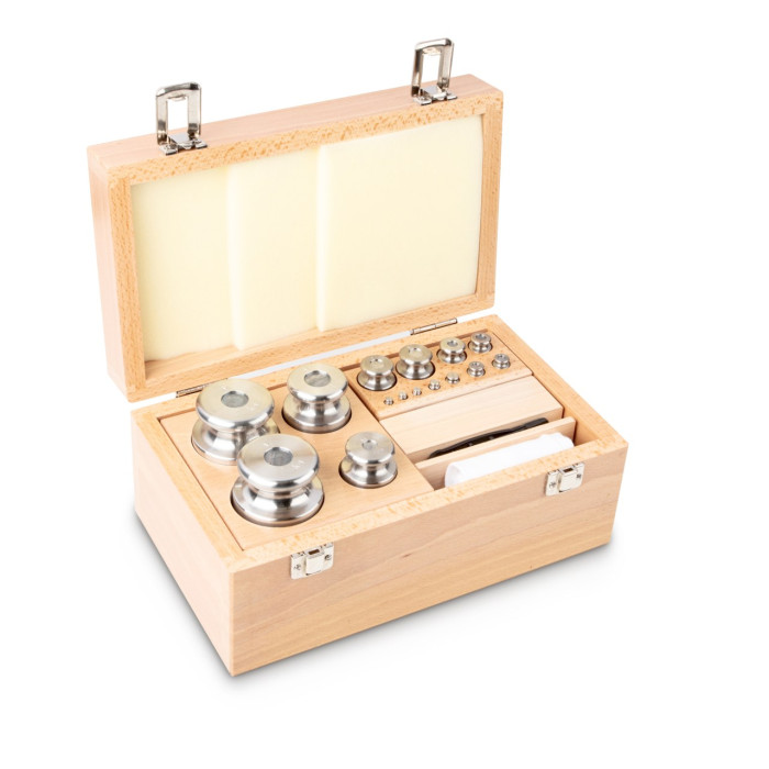 Juego de pesas OIML M2 1 g - 2 kg