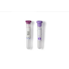 Tubos con EDTA tripotásico con tapón de goma perforable