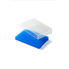 Gradillas para 96 tubos de PCR con tapa