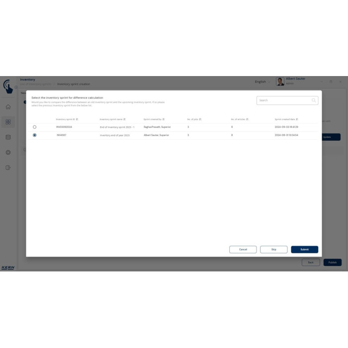 Balanza EasyTouch Kern SET-52