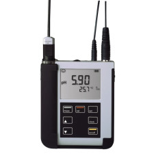 Oxímetro portátil Knick PORTAVO 904  para sensores amperométricos de oxígeno. Solo instrumento y cable USB.