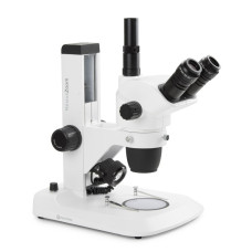 Estereoscopio Trinocular NexiusZoom EVO Euromex con iluminación LED incidente y transmitida