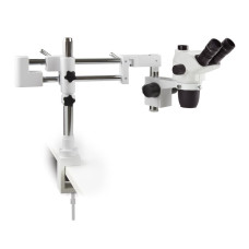 Estereoscopio Trinocular NexiusZoom EVO zoom 1:6,7 cabezal 45° soporte universal brazo