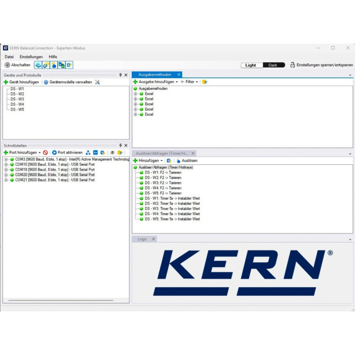 Software KERN BalanceConnection SCD-4.0-PRO-DL-AS05