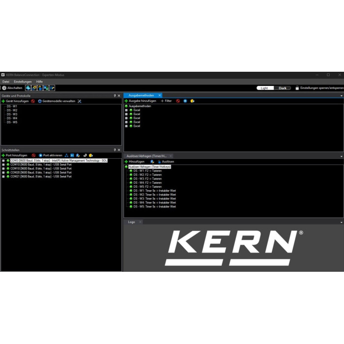 Software KERN BalanceConnection SCD-4.0-PRO-DL