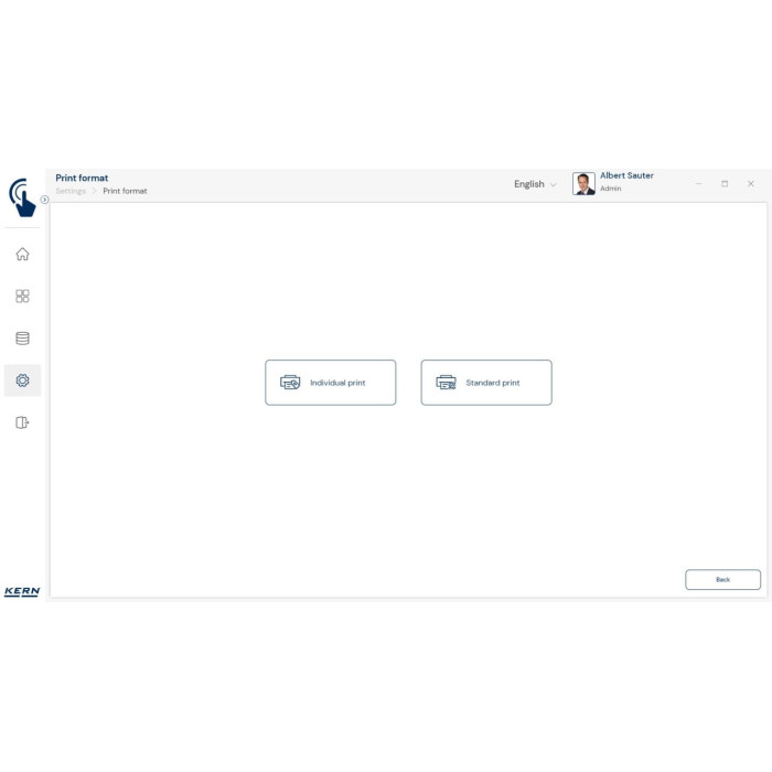 KERN EasyTouch SET-14 Individual Print