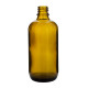 Glass, DIN 18, 100 ml, brown, pharmaceutical