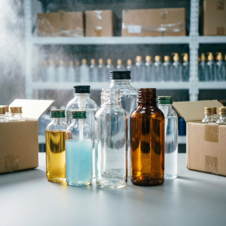 Botellas, frascos y aromatizantes